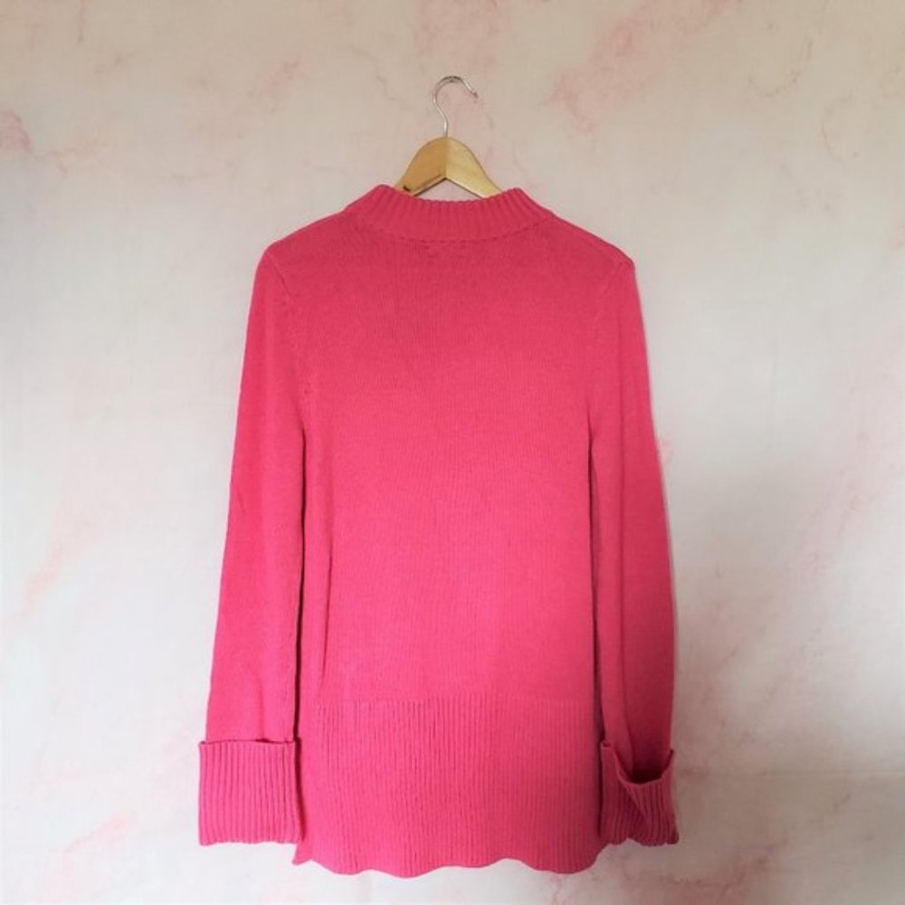GoldRay Rib Cuff Side Slit Pullover size S - Picture 6 of 9